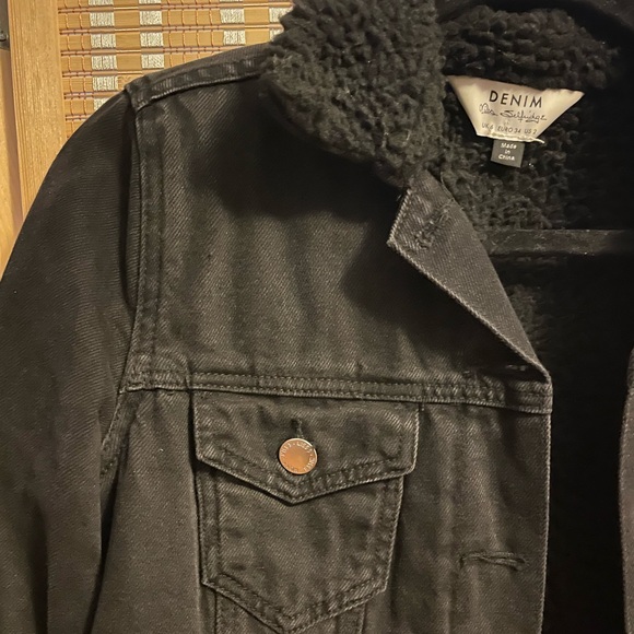 Black Denim Jacket - Picture 2 of 5